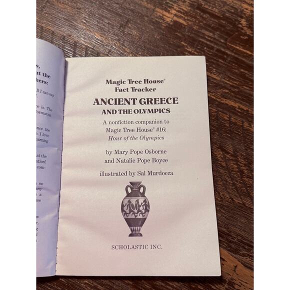 Magic Tree House Fact Tracker: Ancient Greece and the Olympics - Picture 5 of 5